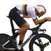 Time trial cyclist